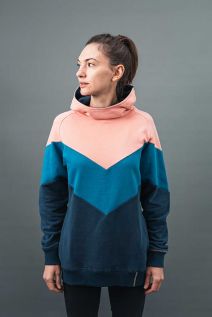 Women Hood Sweat | Rose