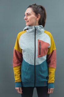 Women Zip Hood Sweat | Leuchtfeuer Tricolor