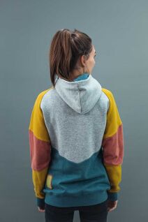 Women Zip Hood Sweat | Leuchtfeuer Tricolor