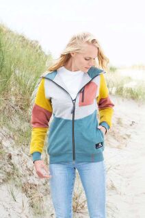 Women Zip Hood Sweat | Leuchtfeuer Tricolor