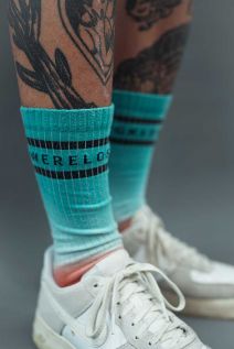SWLK Socks DIP DYE | RED BLUE