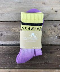 SWLK Socks Dip Dye | YELLOW PURPLE