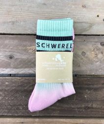 SWLK Socks Dip Dye | CORAL MINT