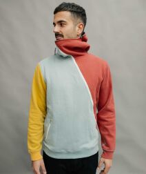 Men Zip Hood Sweat | Twisted