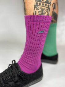 SWLK Socks | Purple