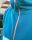 Unisex Half Zip Hood Sweat
