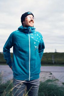 Men Zip Hood Sweat | Wind M