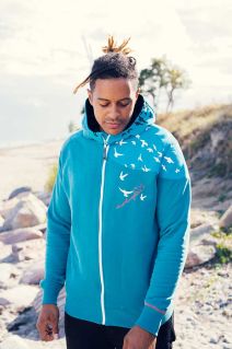 Men Zip Hood Sweat | Wind M