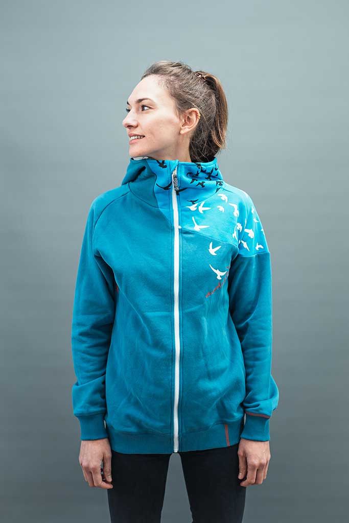 Women Zip Hood Sweat | Wind L