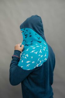 Men Zip Hood Sweat | Wind XXL