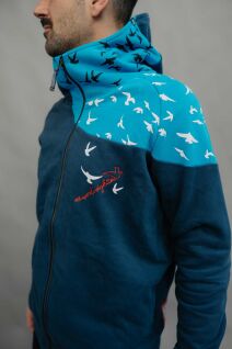 Men Zip Hood Sweat | Wind XXL
