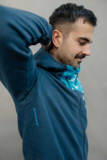 Men Zip Hood Sweat | Wind XXL