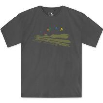 Unisex Shirt, Kites, grau