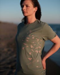 Unisex Shirt Wind, grün