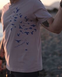 Unisex Shirt Wind, lachs