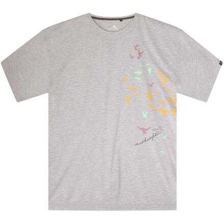 Unisex Shirt Wind, grau